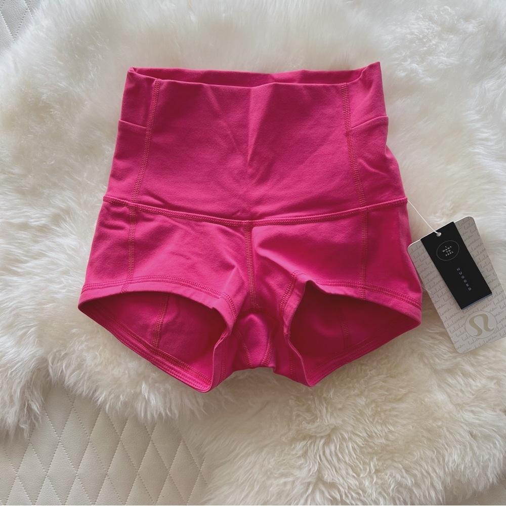 Lululemon Wundershort 2” Pink Size 2